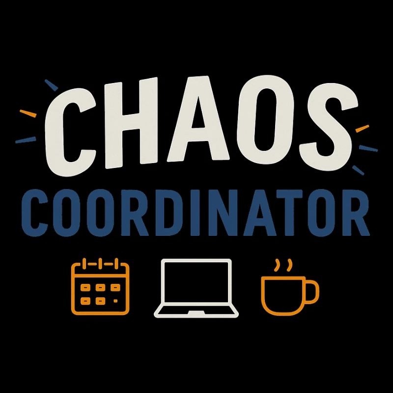 Chaos Coordinator – Funny Sayings Shirt for Elt