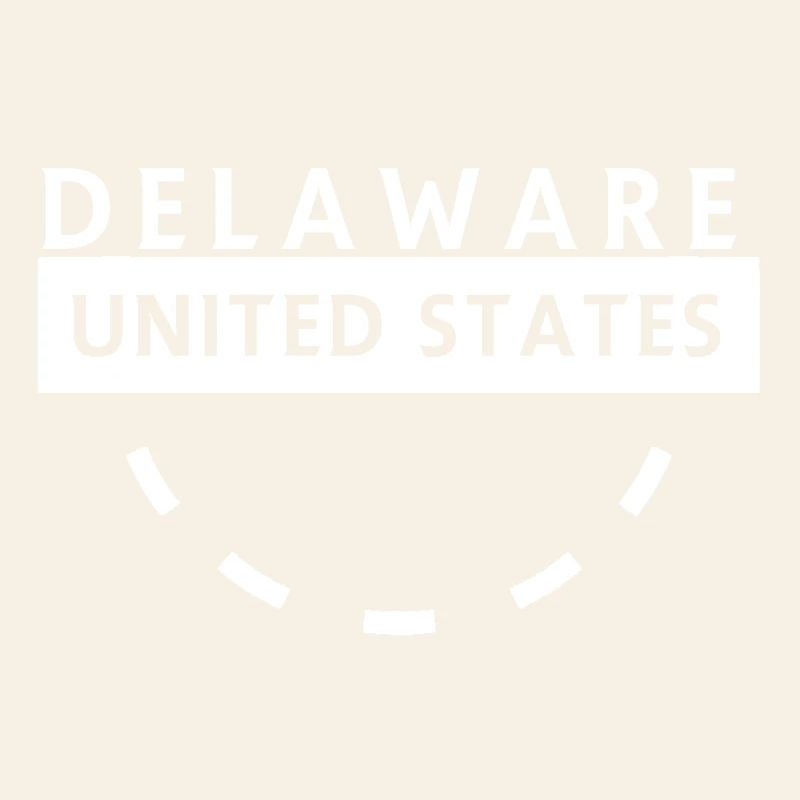 Delaware State Emblem Circular Badge