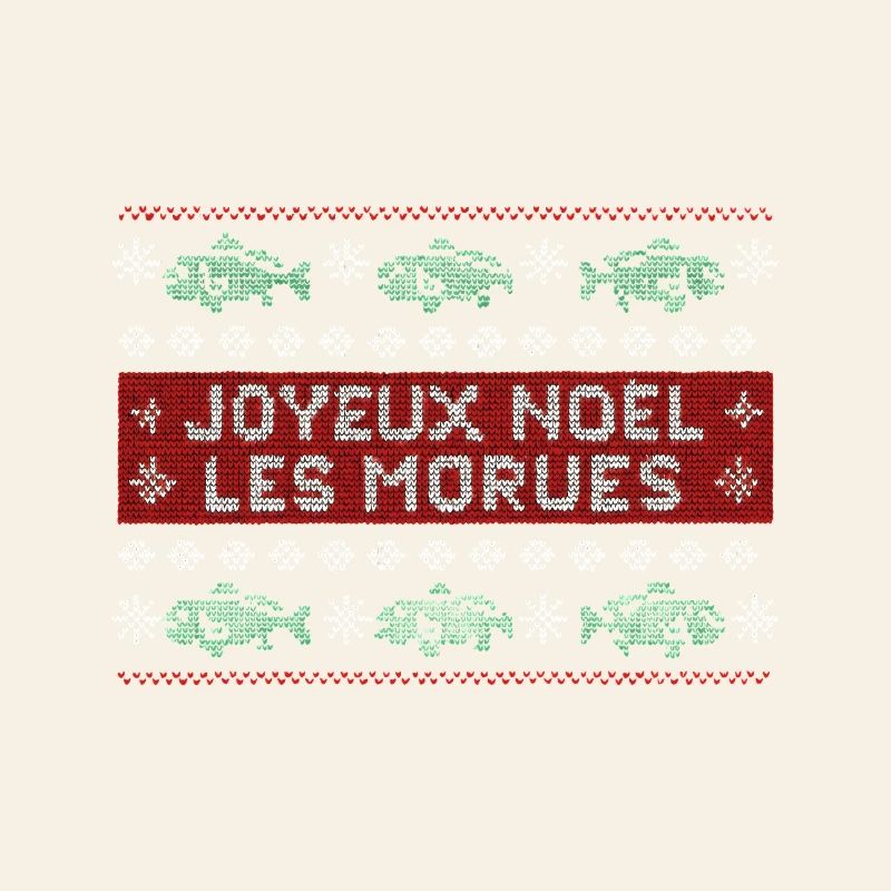 Morues de Noël vert