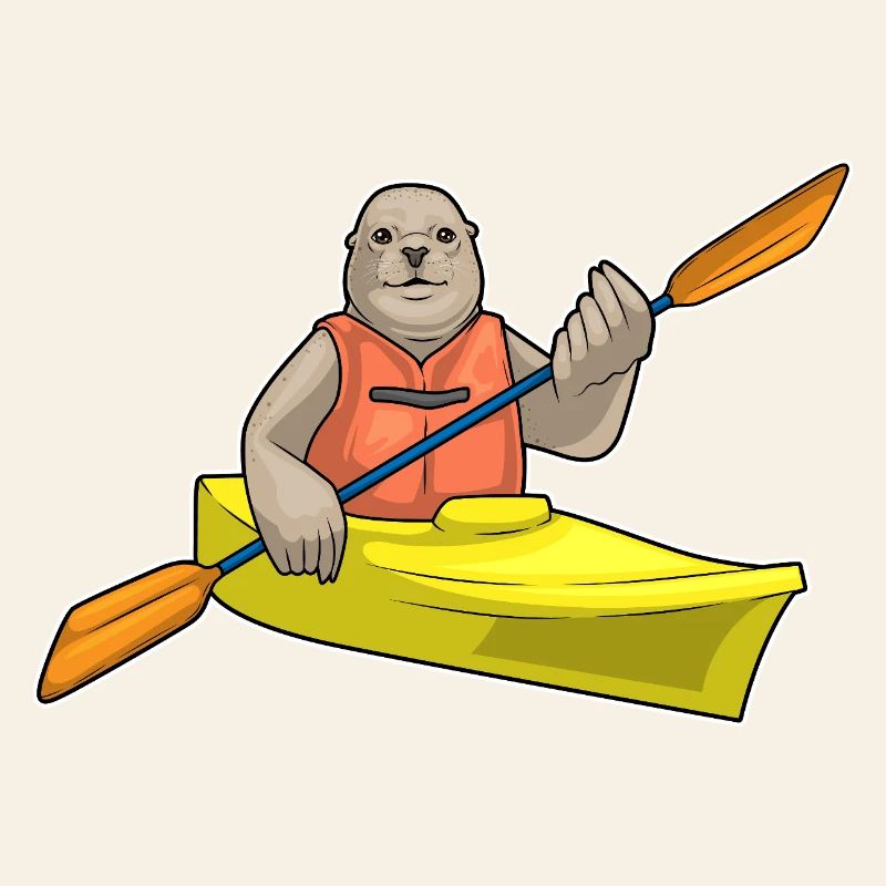 Petit bateau phoque