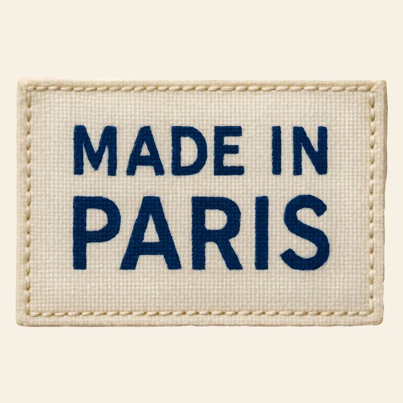 Patch Fait à Paris Tissu