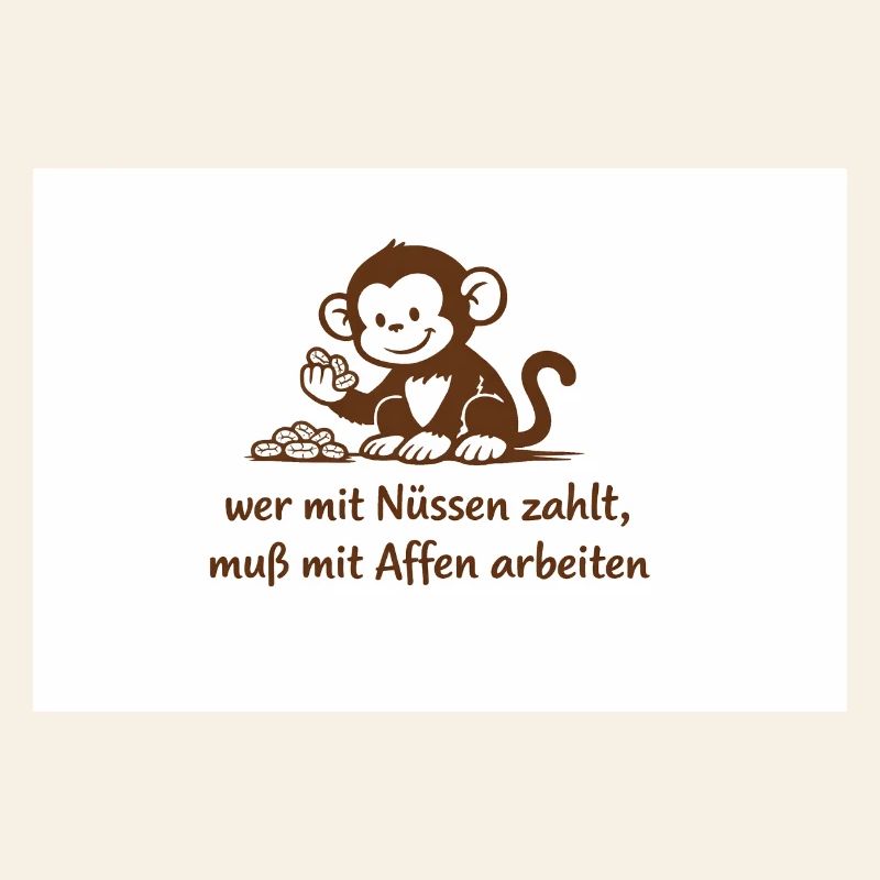 Arbeiteraffe_mit_Erdnuessen