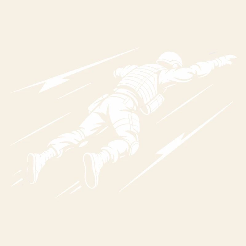 Astronaut im All