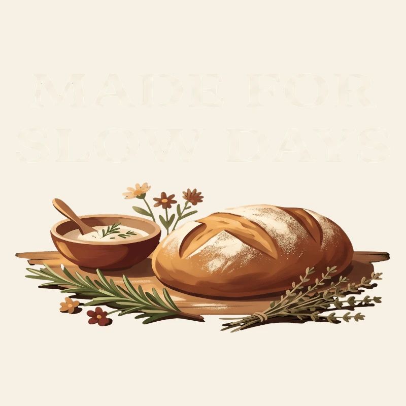 Slow Days Bread Herb Trost Cottagecore Farm