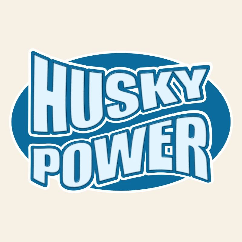 Conception de fautes de frappe de Husky Power
