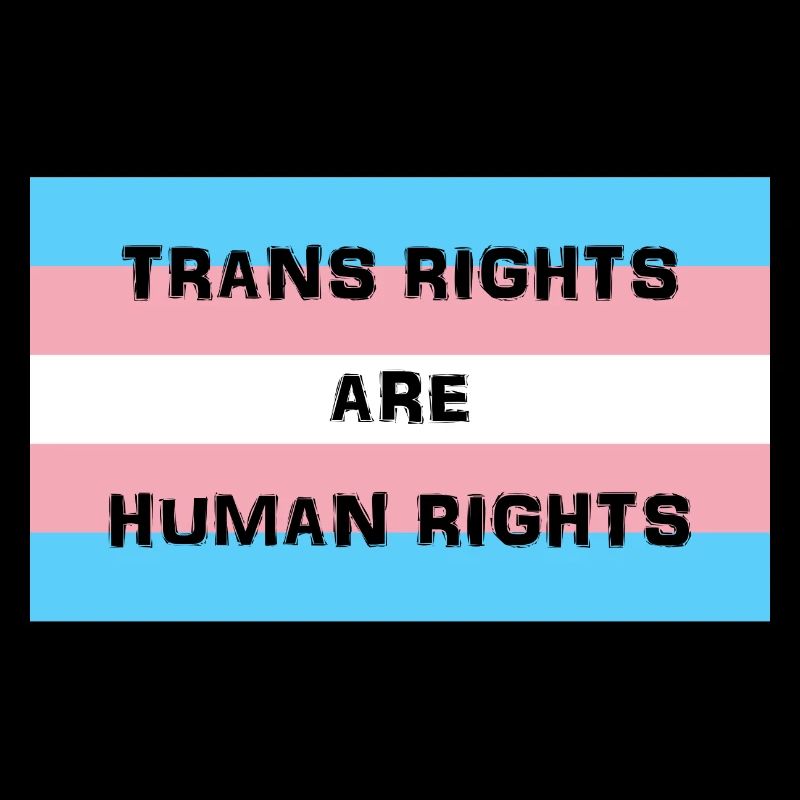 drapeau transgenre conception de t-shirt des droits de l’homme