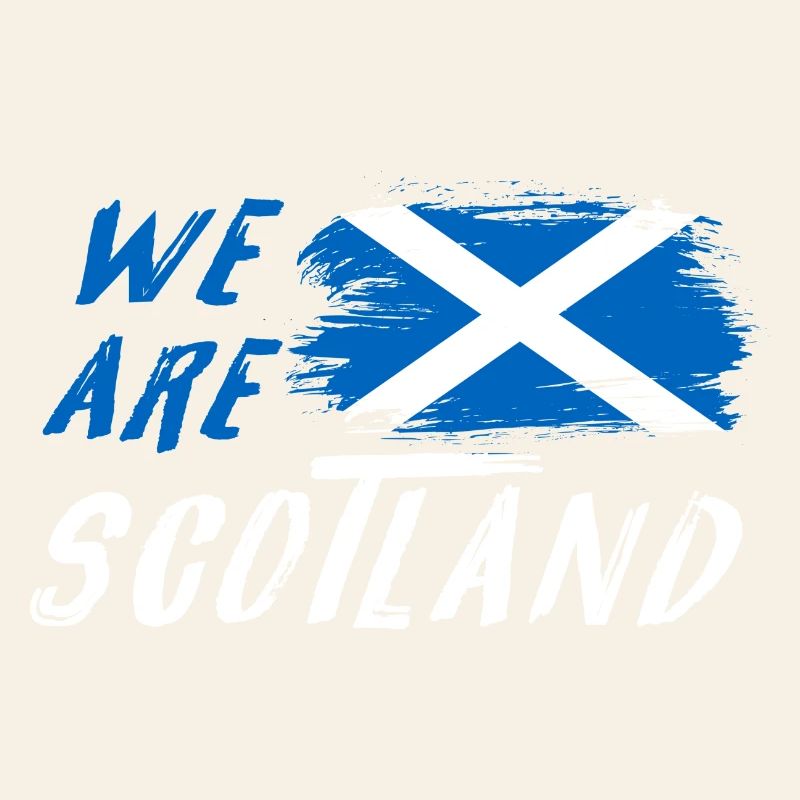 We are Scotland flags design