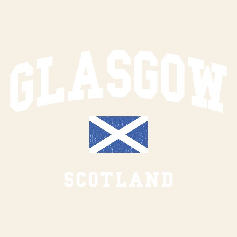 Graphique du drapeau de l’Écosse de Glasgow
