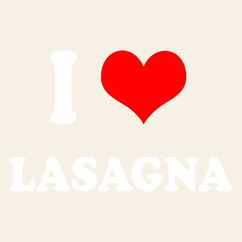Ich liebe Lasagne