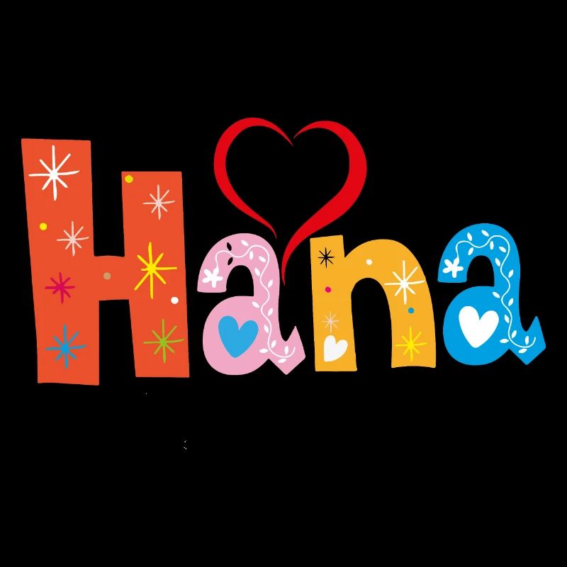 Personalized Hana Name