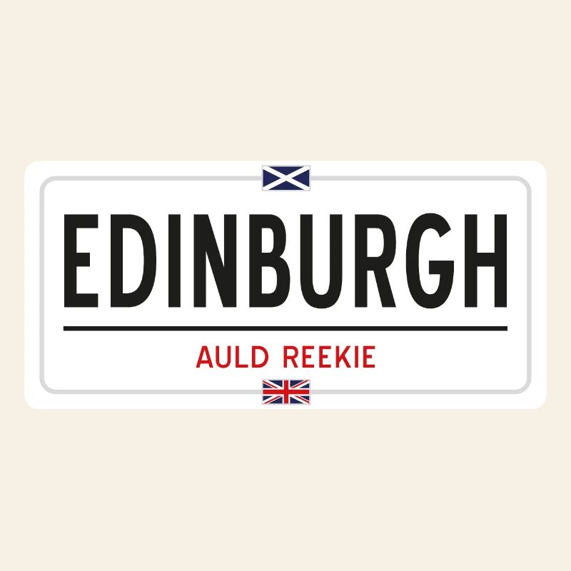 Edinburgh town sign