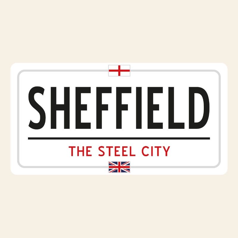 Panneau de la ville de Sheffield