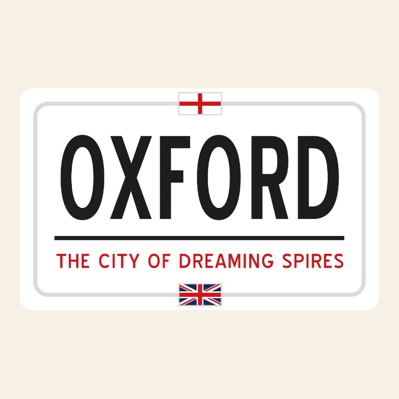 Ortsschild von Oxford