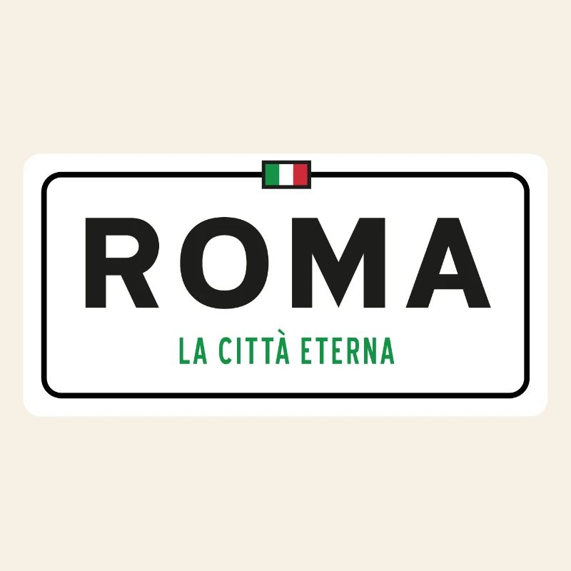 Rom Ortsschild