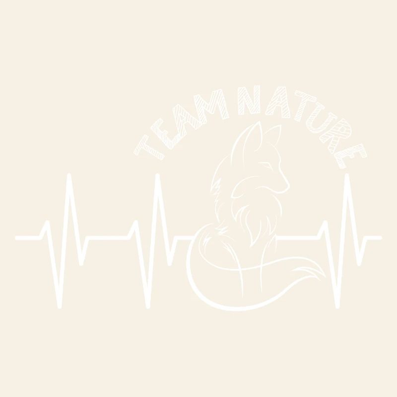 pulse fox nature foxes illustration nature icon