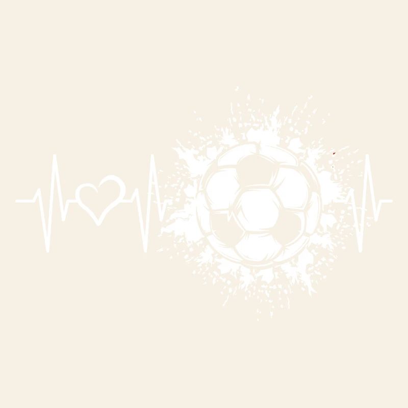 Fußball Explosion Herzschlag Ball Puls Liebe Logo