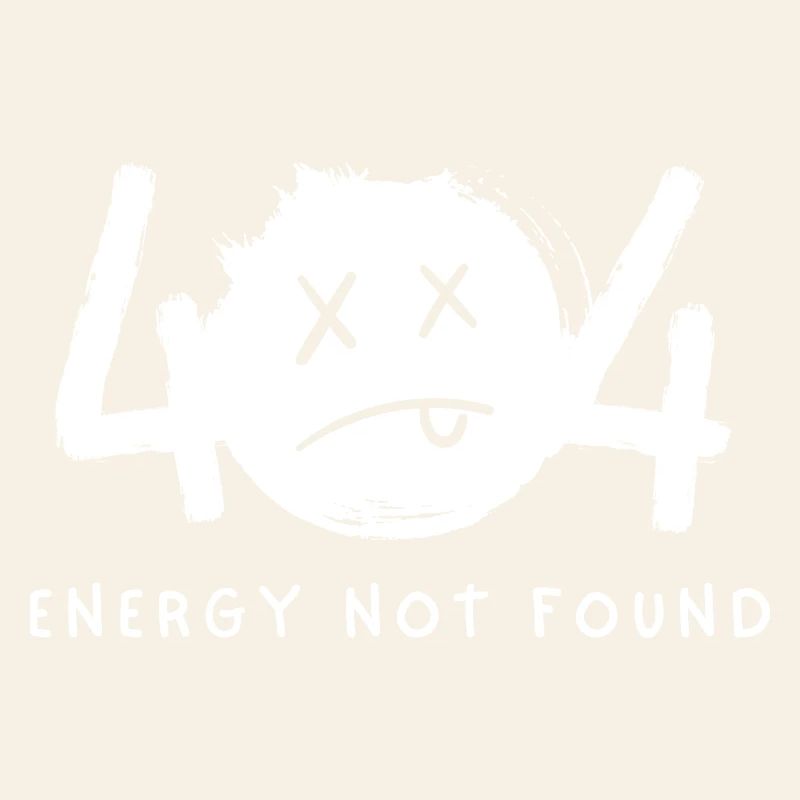 Funny 404 Error Energy Not Found Emoticon