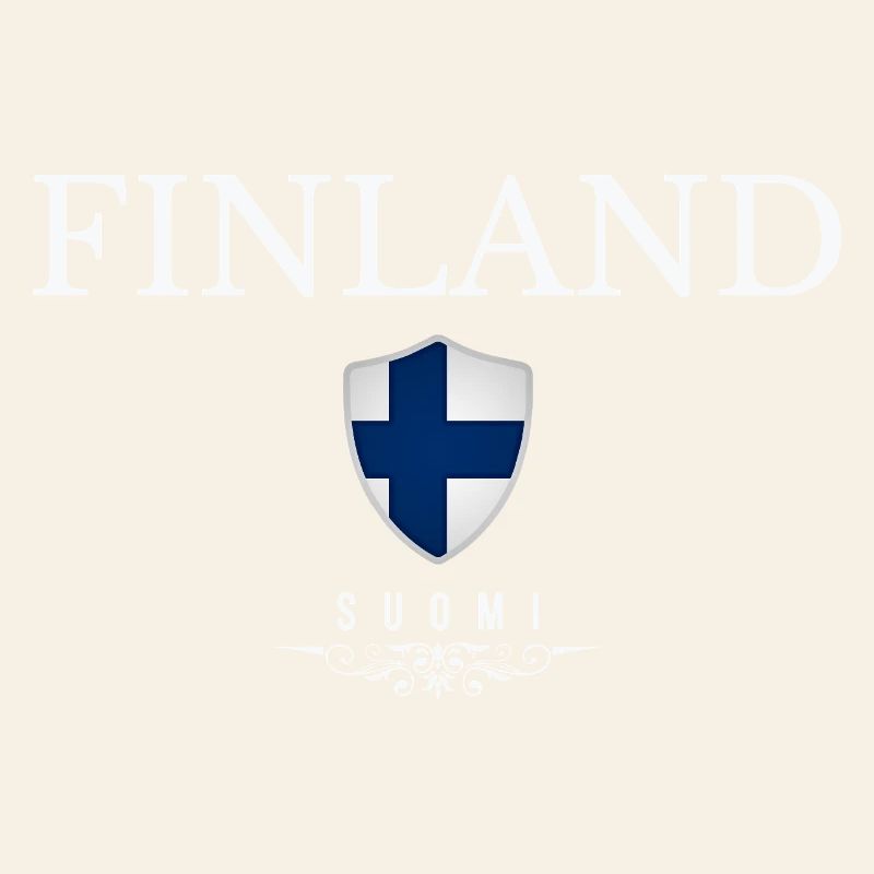 Finnish pride, minimalist sleek design