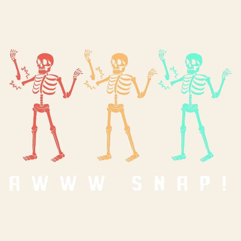 Armbruch Halloween Skelett Knochen Knochenbruch