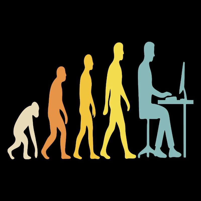 Technische Evolution am Schreibtisch