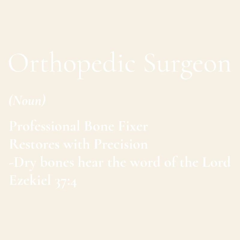Orthopedic Surgeon Bone Fixer Tee