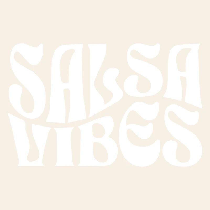 Salsa Vibes Retro Typography