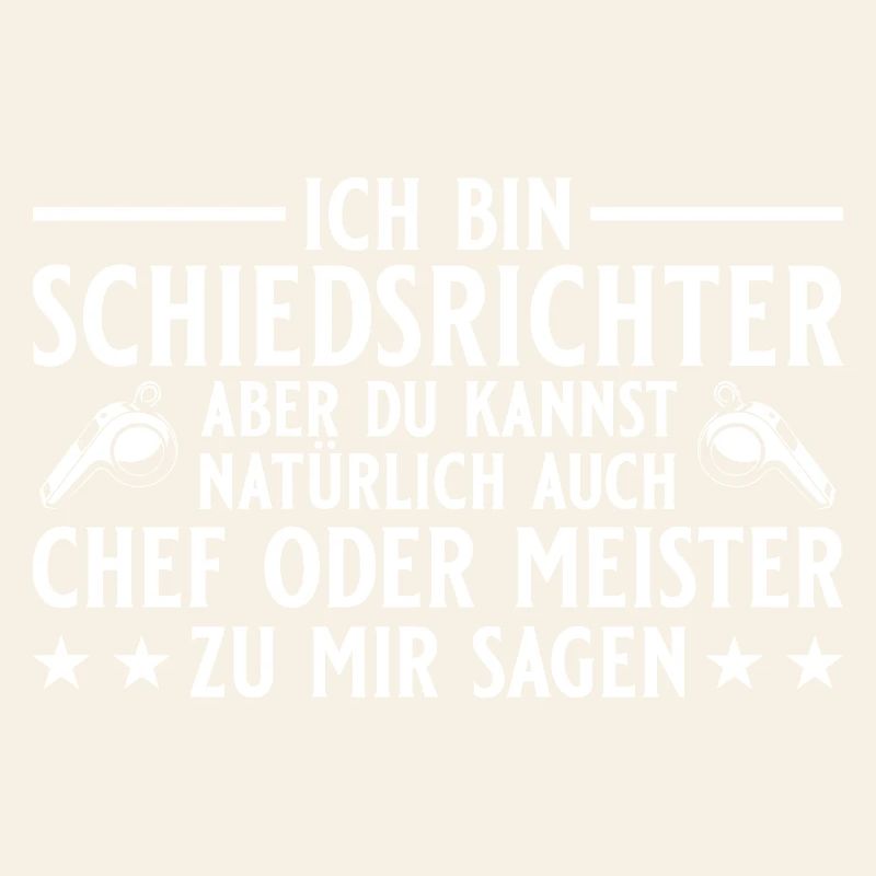 Schiedsrichter Chef oder Meister