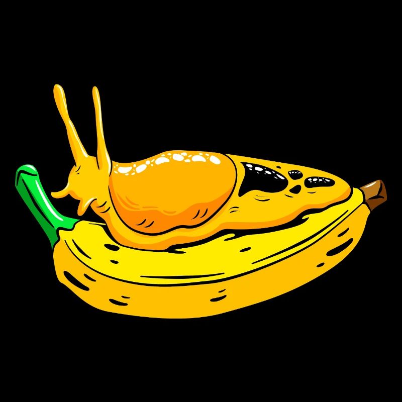 Banane Schnecke