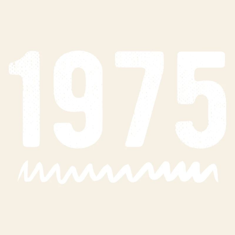 1975 Jubiläum 1975 Retro 1975