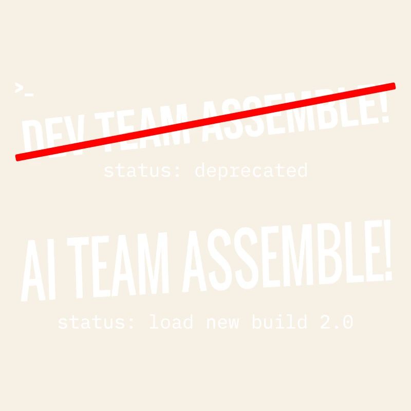 Assemblage de l’équipe IA – Typographie