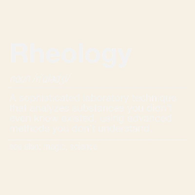 Rheology Flow Behavior Rheometry