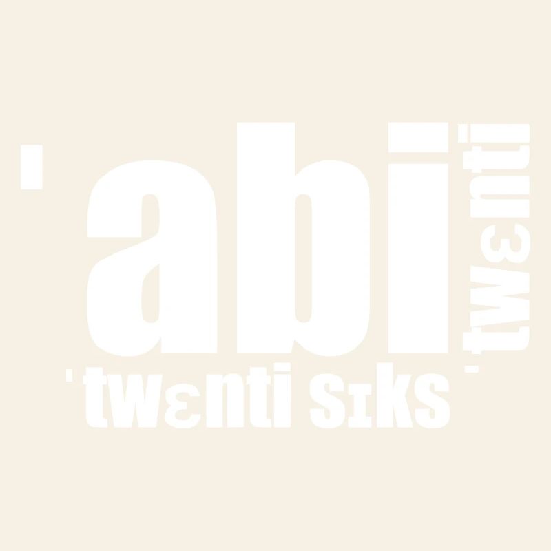 Abi twenti twenti six phonetic