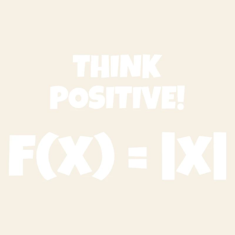 Denk positiv! Think positive!