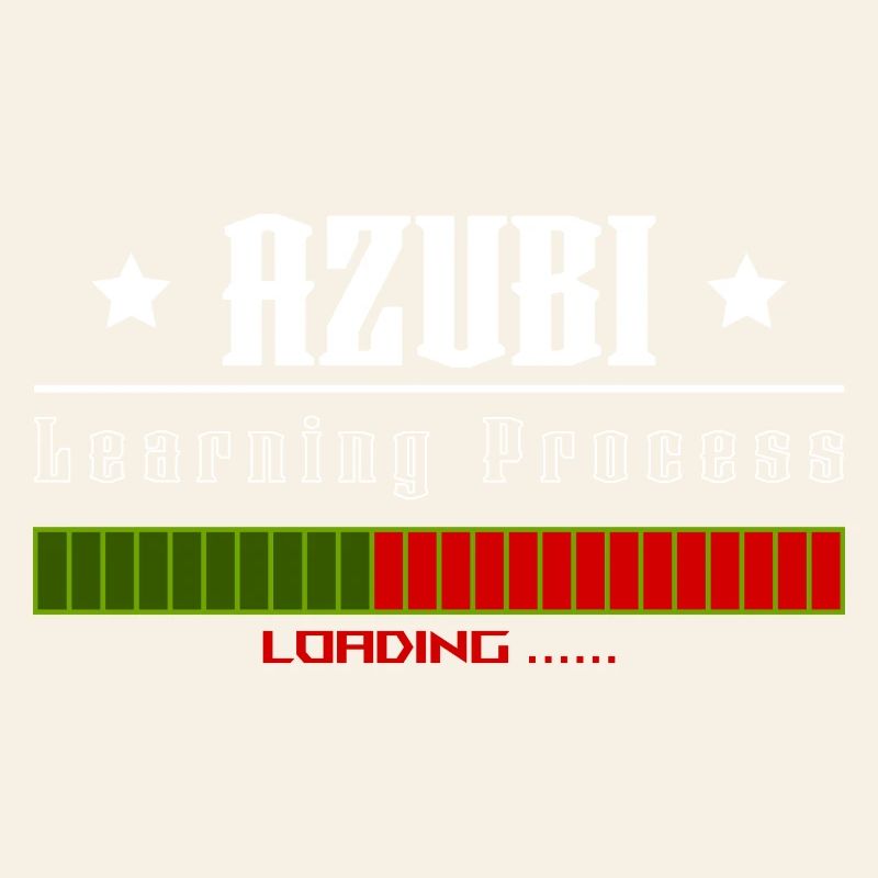 AZUBI learning process loading tshirt