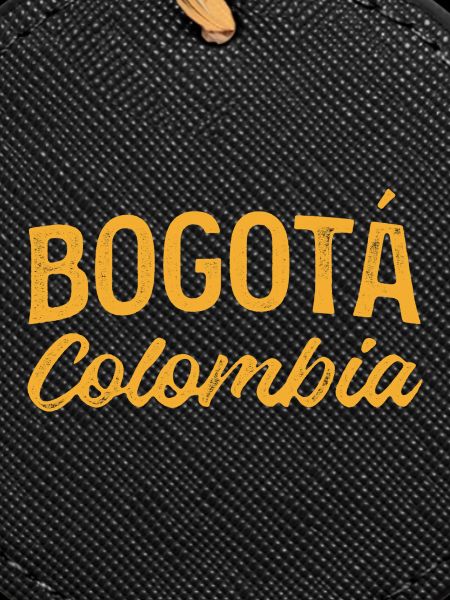 Bogotá Colombia Script Logo