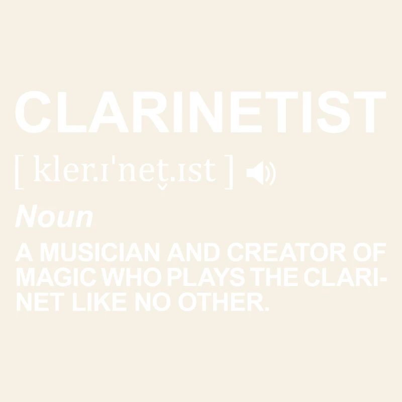 Définition du joueur de clarinette