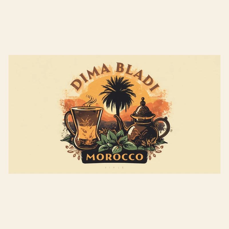 Vintage Moroccan Lounge Café