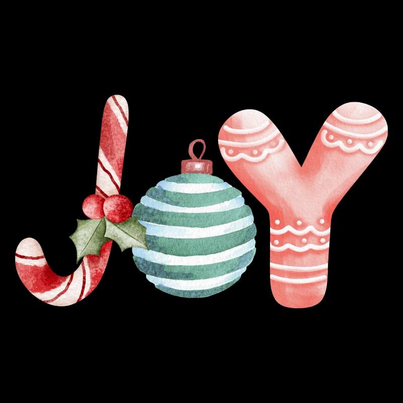 Joy Christmas Scripture Ornament