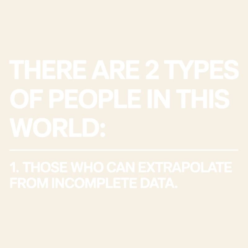 Statistik Analyse Data Science Extrapolation