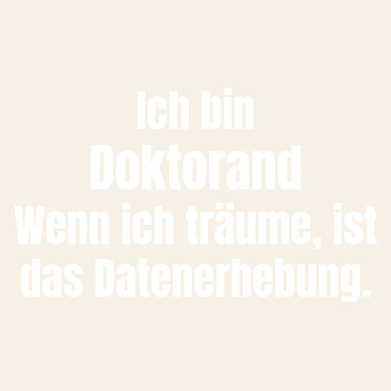 Doktorand Traumdaten Kollektion