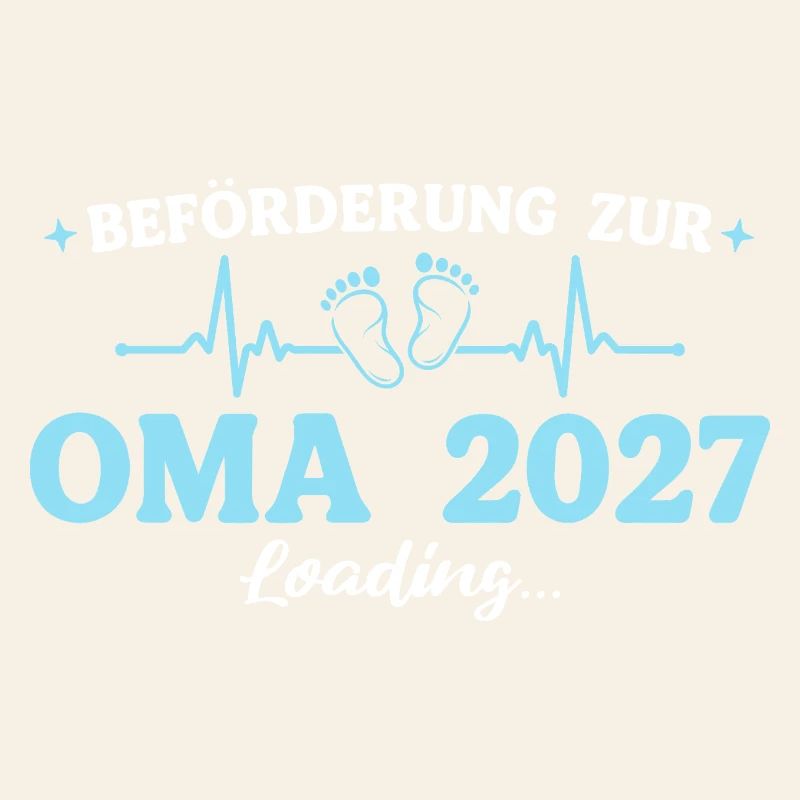 Oma 2027 Beförderung Großmutter Geschenk