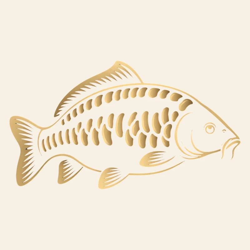 Carp Fish : design minimaliste de pêche
