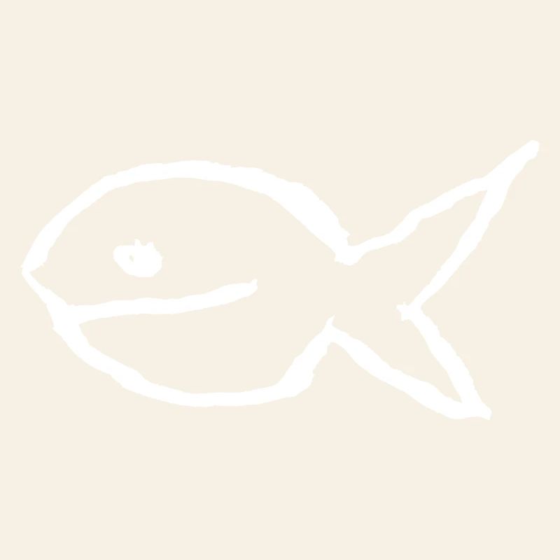 Poisson - illustration vectorielle minimale