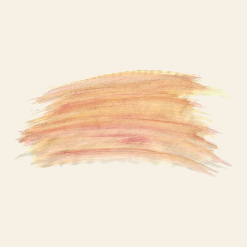 Rayures aquarelle pêche