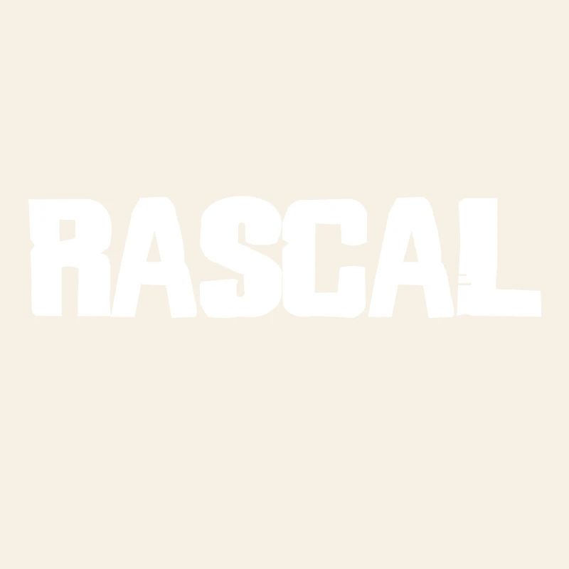 Rascál Bold Vintage Logo Design