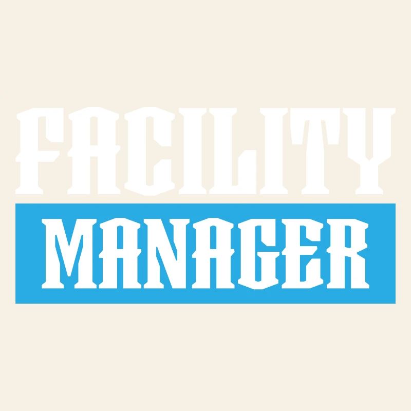 facility manager tshirt black