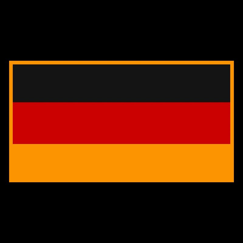German flag in vintage design