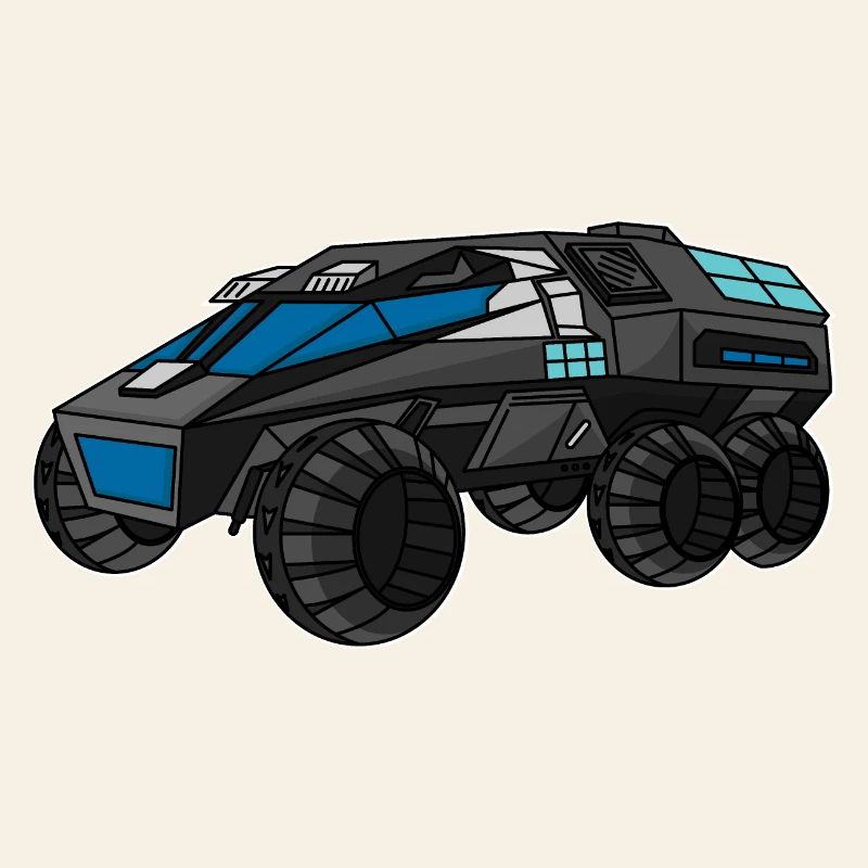 Mars Rover, Voiture spatiale, Voiture spatiale