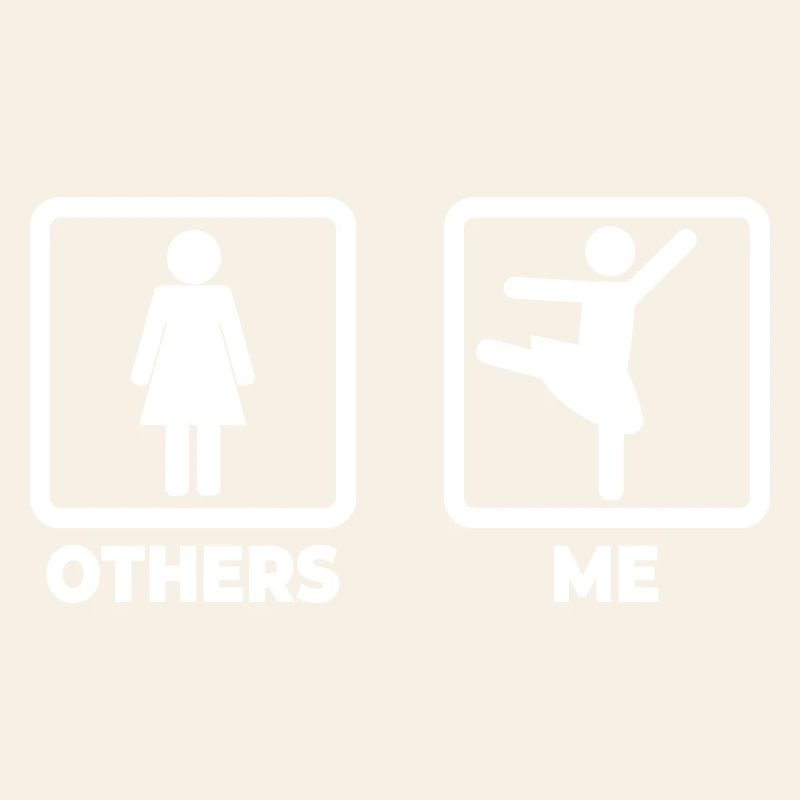 Ballet Dancer Stick Figure