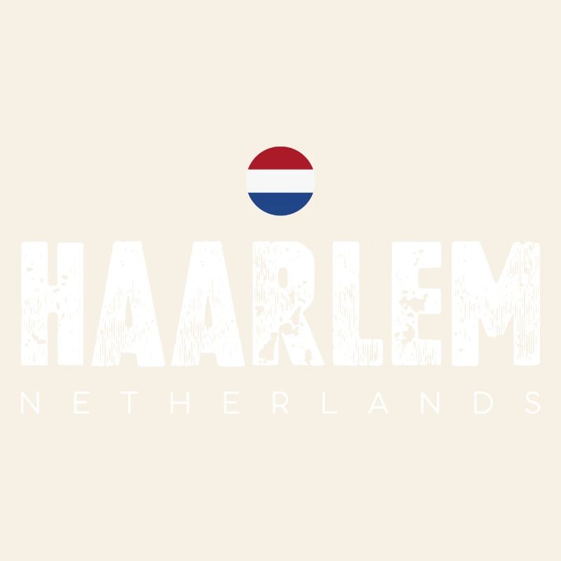 Haarlem Distressed Logo